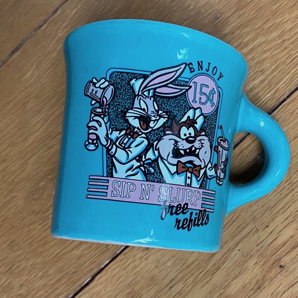 Fiesta teal Loony Tunes Coffee Mug - Picture 1 of 4